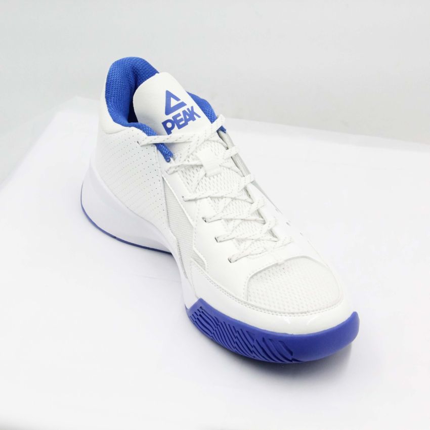PEAK BASKETBALL MATCH SHOES E232061A WHITE/BLUE