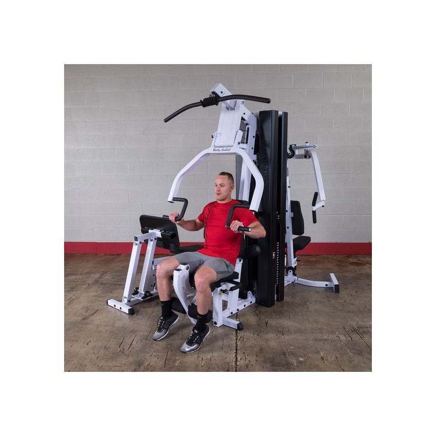 BODY SOLID PRESTIGE GYM EXM3000LPS LEG+SH EQ13070028 WHITE