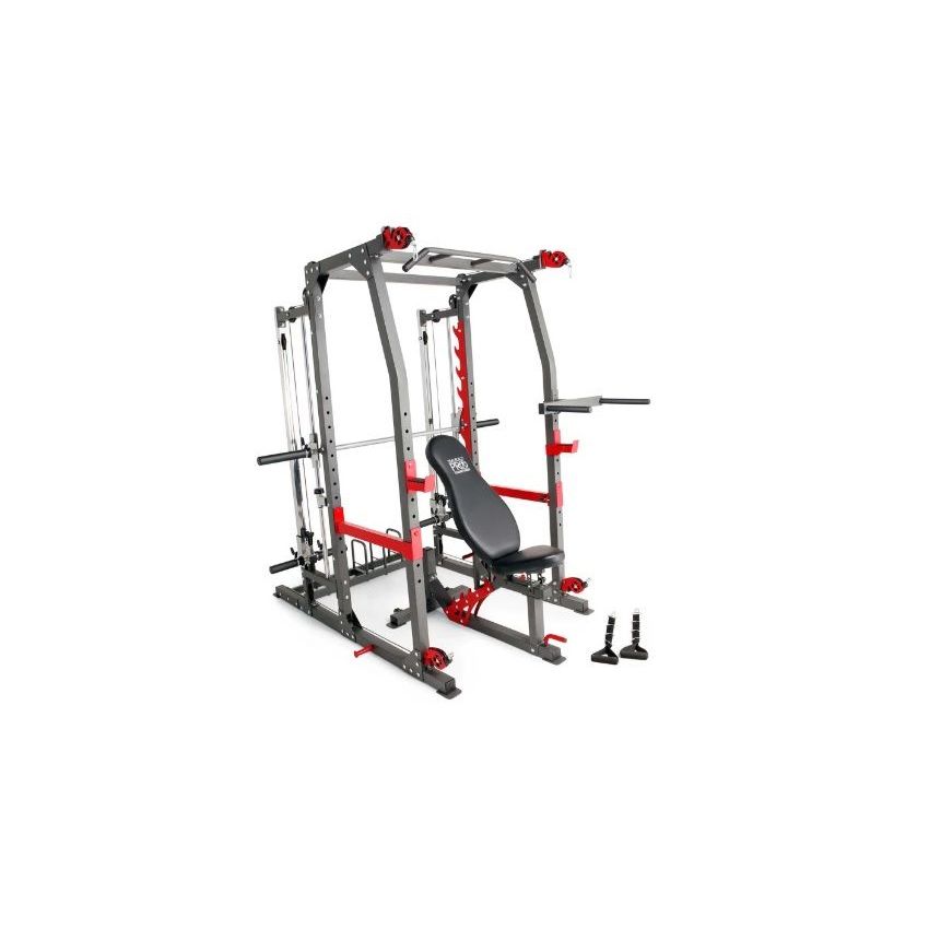Marcy Pro Smith Machine Home Gym Training System Cage, Model SM 4903