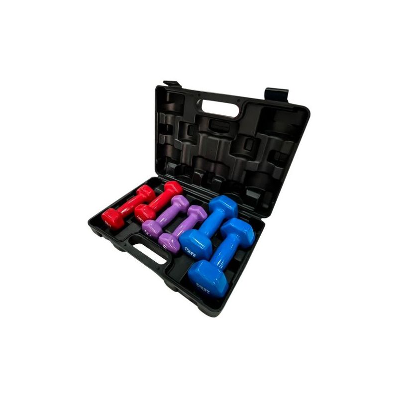 Buy at best price Vinyl Dumbbell Set Brand Ta Sport online in